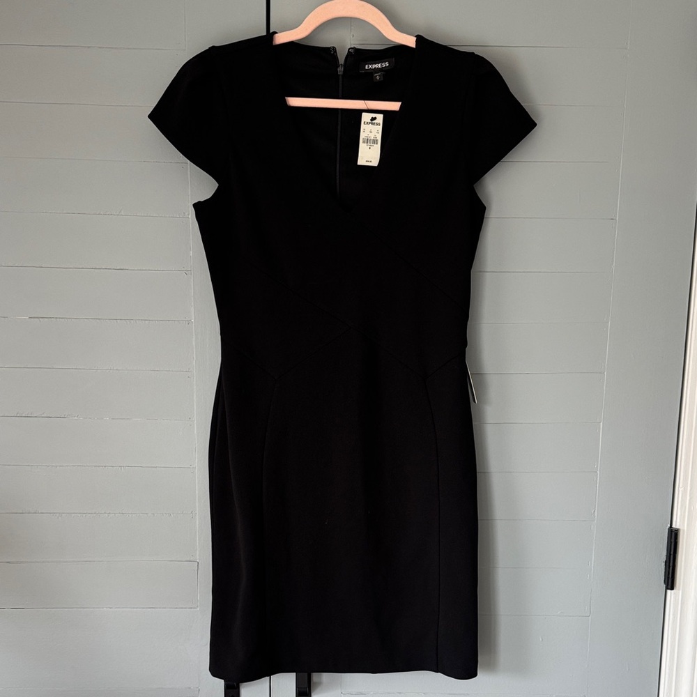 Express Black Mini Dress